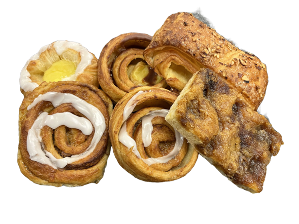 Wienerbrød stykker