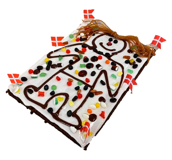 Chokoladekagemand 15-20 pers